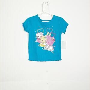 Girls Peppa Pig Tee Size 2T